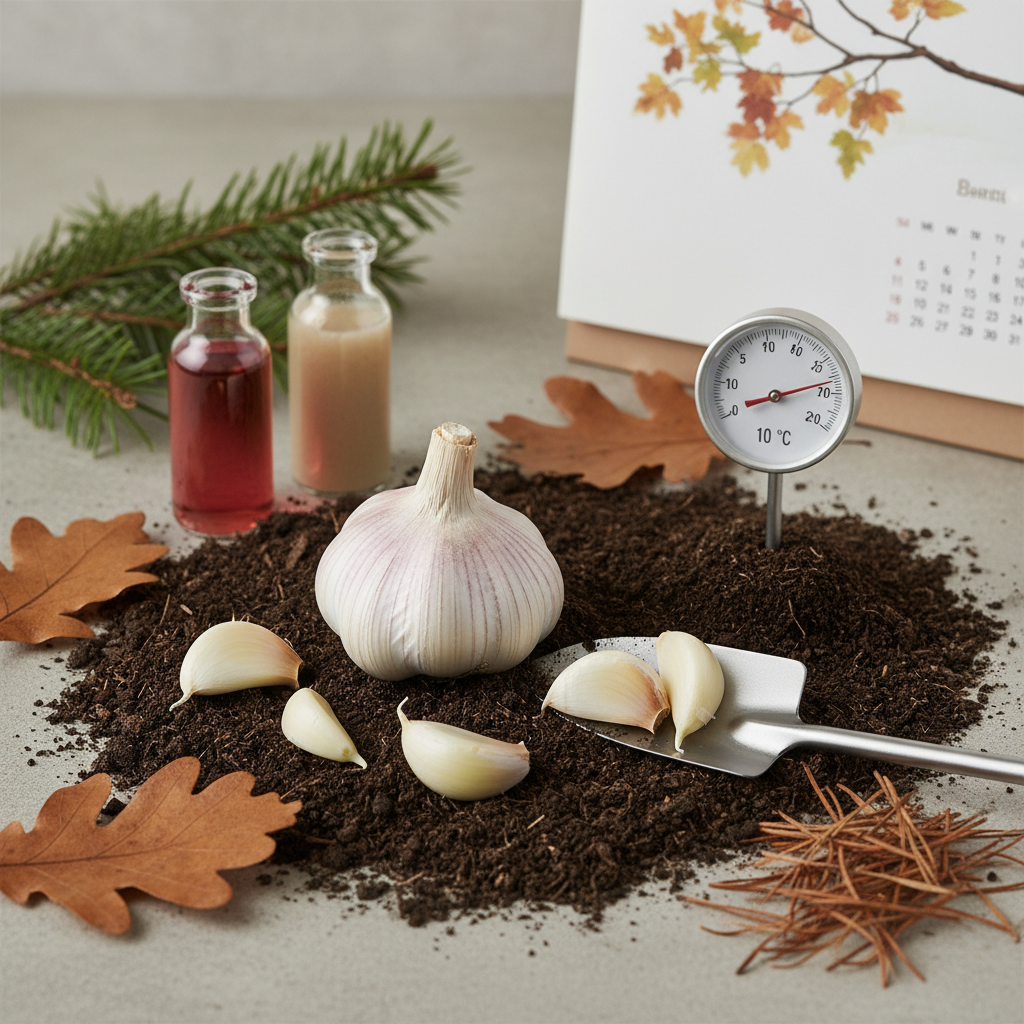 Kada sodinti žieminius česnakus gausiam derliui?