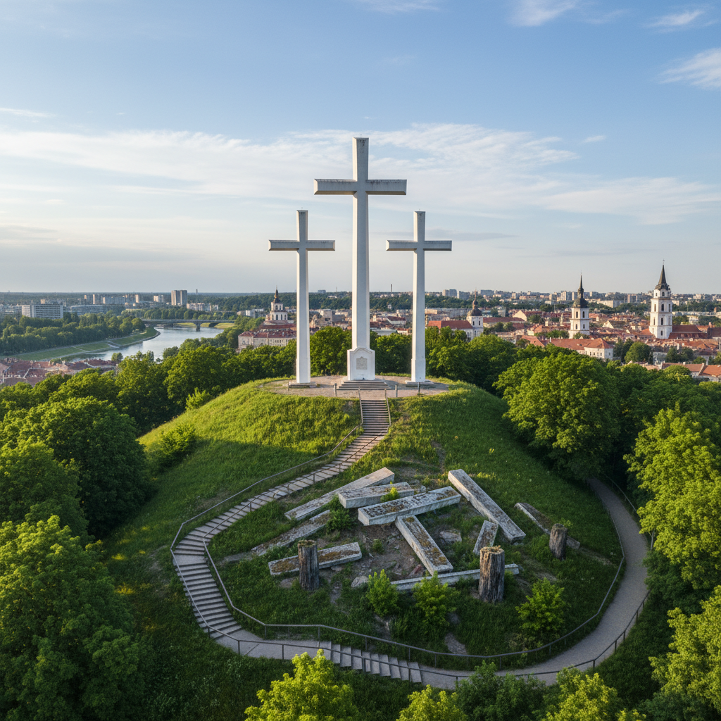 Trijų Kryžių kalnas: istorija, kurios galbūt nežinojote