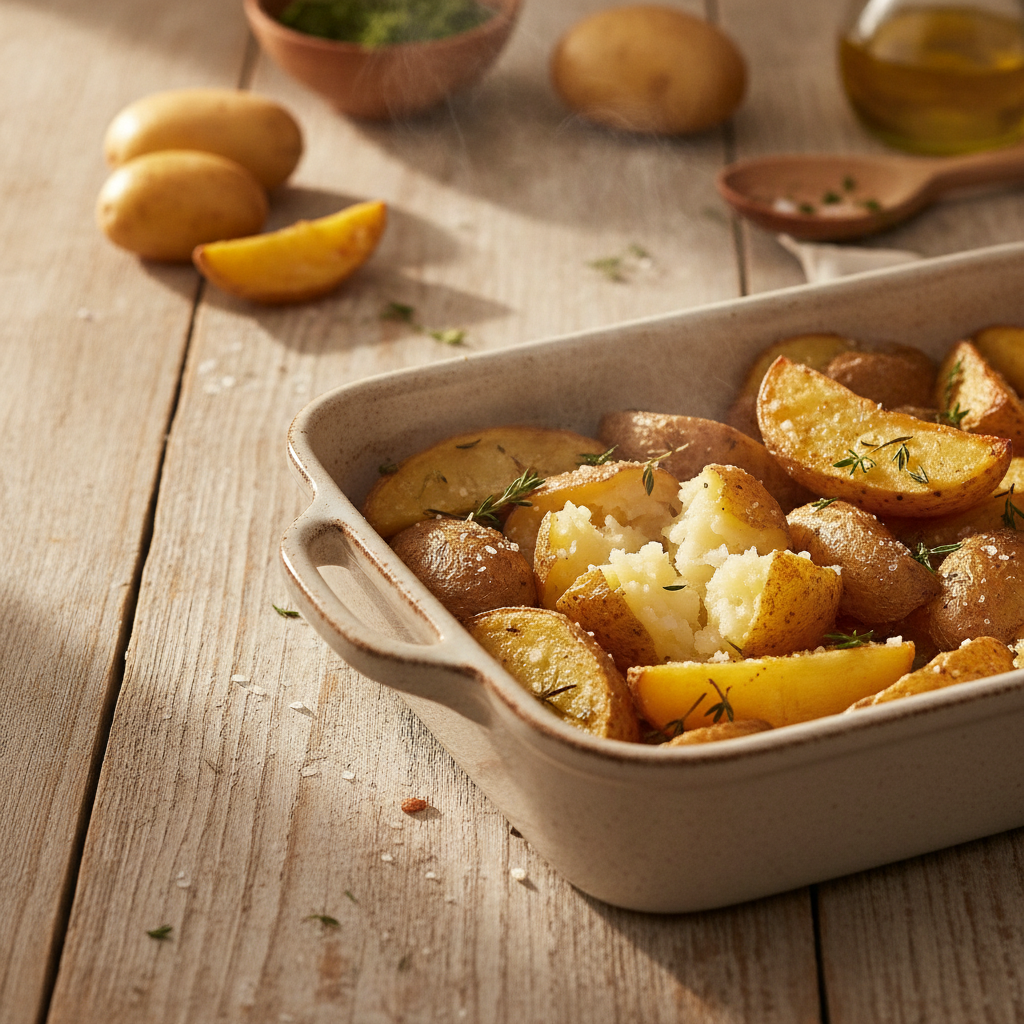Kiek laiko kepti bulves orkaitėje, kad būtų tobulai traškios